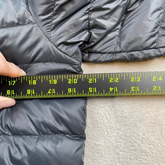 Champion Men's Down Puffer Jacket Size S Black Down & Feather - Picture 6 of 15